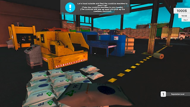 Recycling Station Simulator screenshot 1