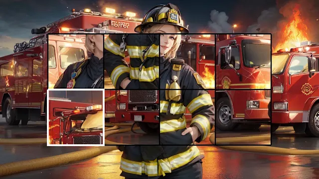 Sugoi Girls: Firefighter Love screenshot 1