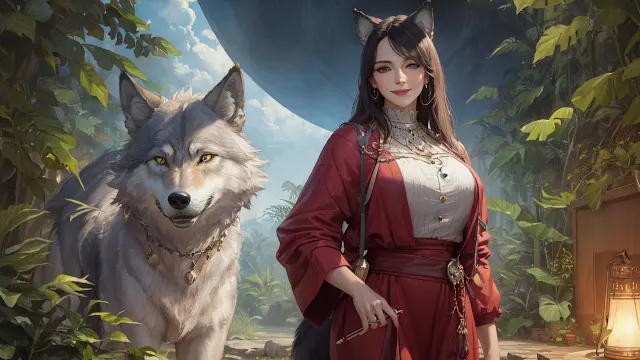 Sugoi Girls: Wolf Romance screenshot 0