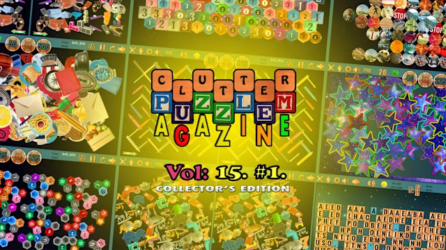 Clutter Puzzle Magazine Vol. 15 No. 1 Collector's Edition