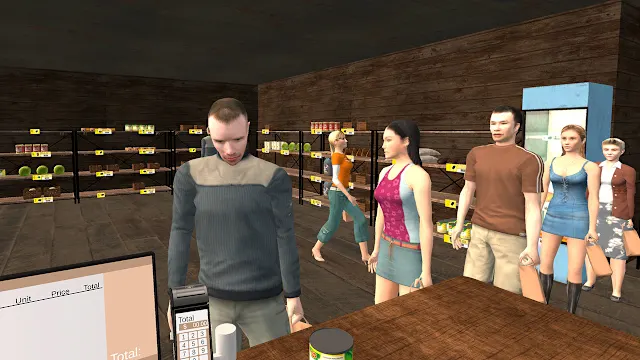 Village Supermarket Simulator - Old Times Edition Market Sim screenshot 4