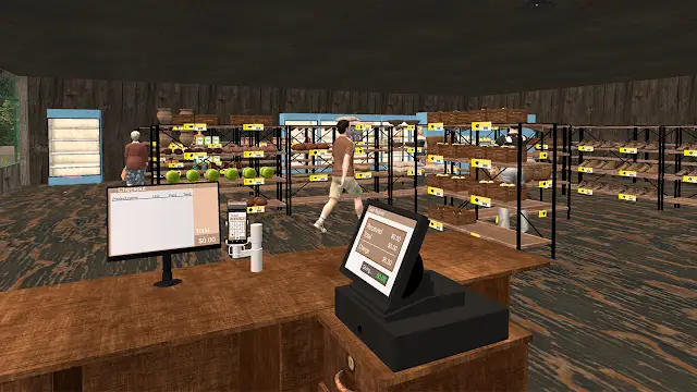 Village Supermarket Simulator - Old Times Edition Market Sim screenshot 2