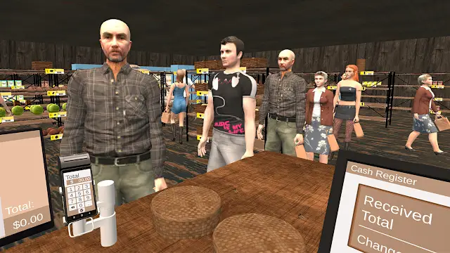 Village Supermarket Simulator - Old Times Edition Market Sim screenshot 3