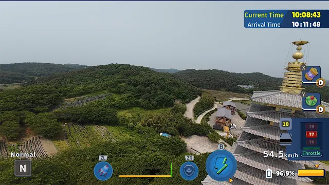 Korean Drone Flying Tour Anmyeon Temple screenshot 2