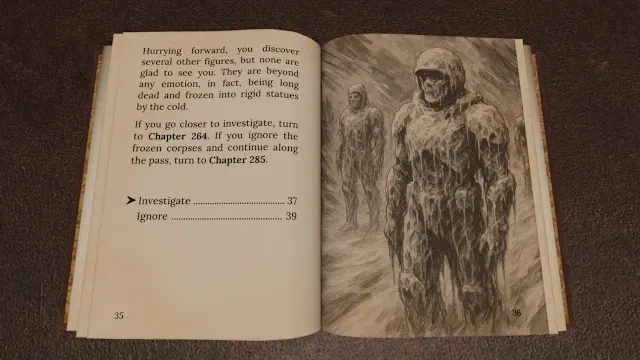 Heart of Ice by Dave Morris screenshot 0