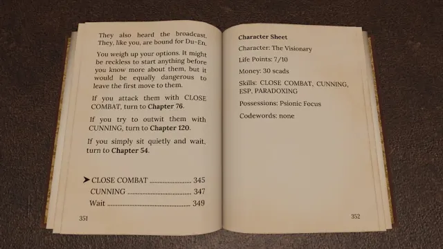 Heart of Ice by Dave Morris screenshot 1
