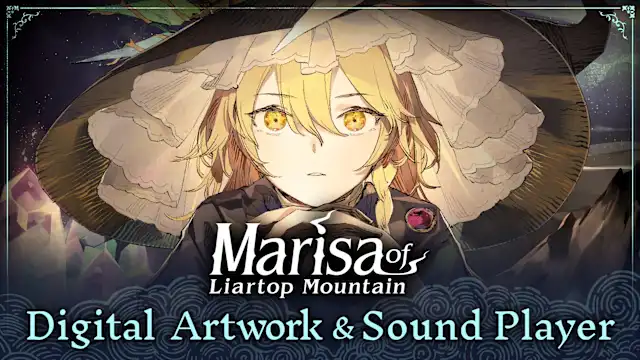 Marisa of Liartop Mountain Digital Artwork & Sound Player