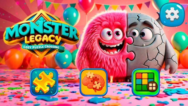 Monster Legacy: Cozy Puzzle Crossing screenshot 2