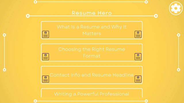 Resume Hero screenshot 1