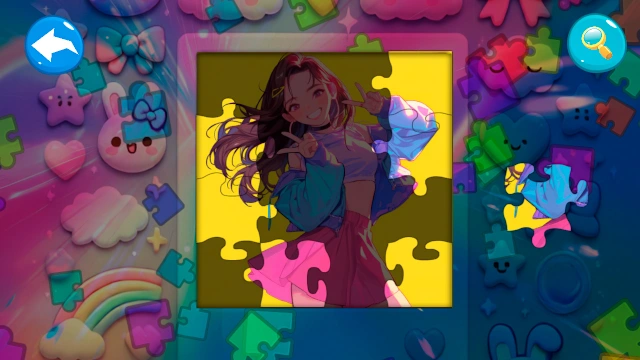 K-Pop Puzzle Idols: Music Festival screenshot 2
