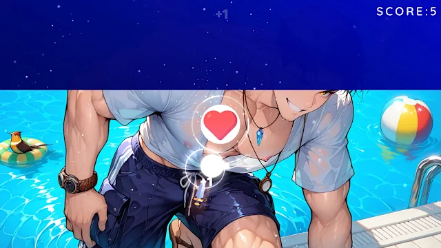 Poolside Boys Kiss: Passion Fruits Hotel Dating Sim screenshot 3