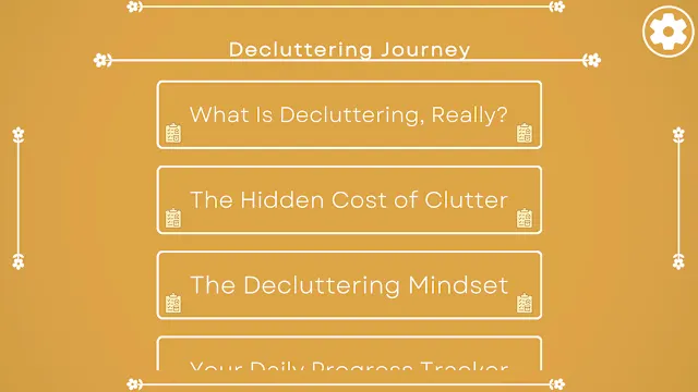 Decluttering Journey screenshot 1
