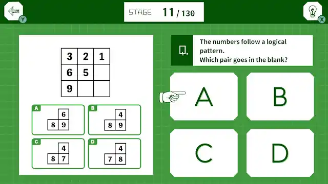 Pattern Thinking Puzzle Build It Before 10 screenshot 1