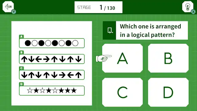 Pattern Thinking Puzzle Build It Before 10 screenshot 0