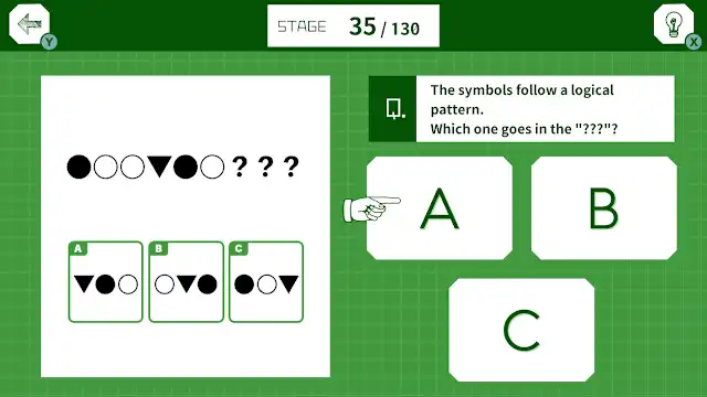 Pattern Thinking Puzzle Build It Before 10 screenshot 2