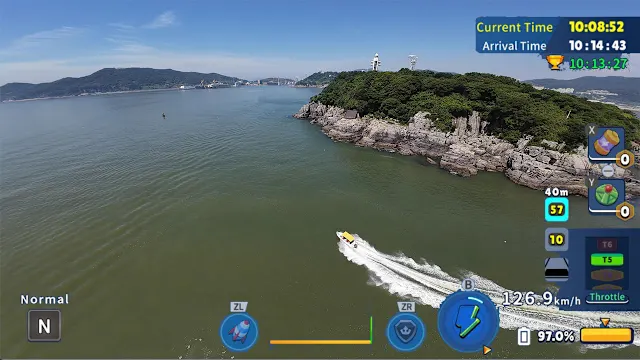 Korean Drone Flying Tour Odong-do Dragon Cave screenshot 1