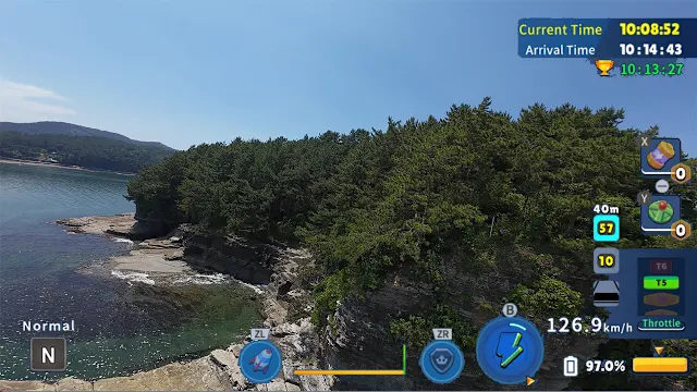Korean Drone Flying Tour Sang-jog-am screenshot 2
