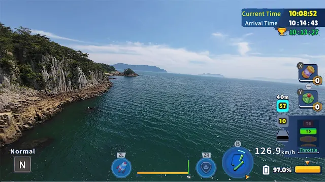 Korean Drone Flying Tour Byeongpung Bawi screenshot 2