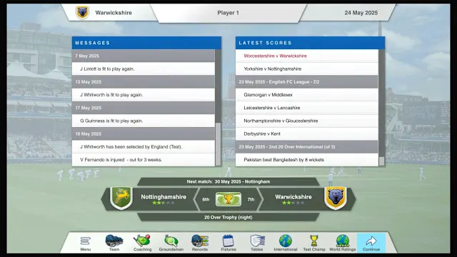 Cricket Captain 2025 screenshot 0