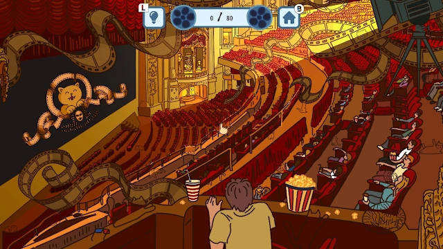 Cats Visiting the Cinema screenshot 0
