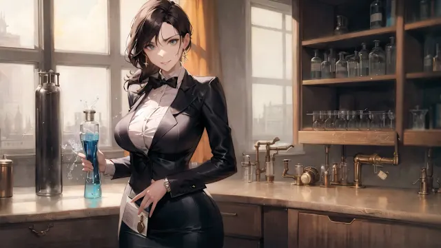 Kawaii Girls: Spicy Scientist screenshot 1