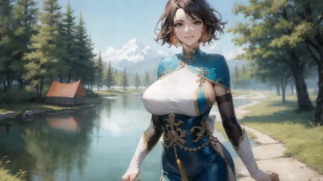 Kawaii Girls: Mighty Mongolian screenshot 1