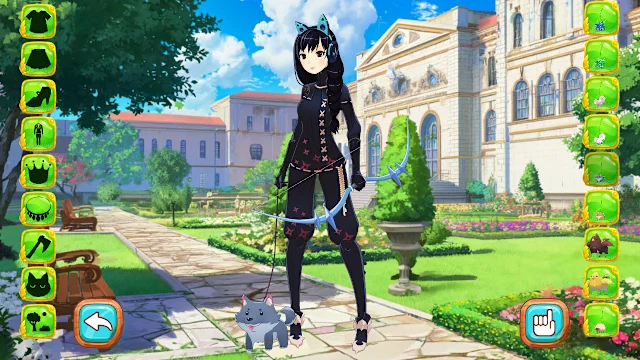 Anime Girl Kawaii High School Dress UP screenshot 4