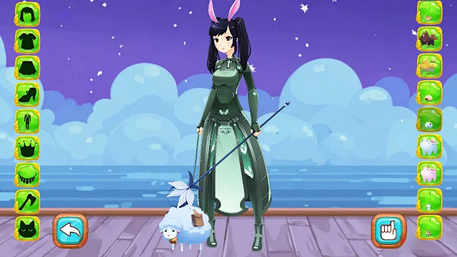 Anime Girl Kawaii High School Dress UP screenshot 1
