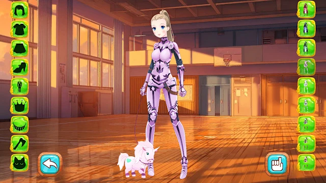 Anime Girl Kawaii High School Dress UP screenshot 3