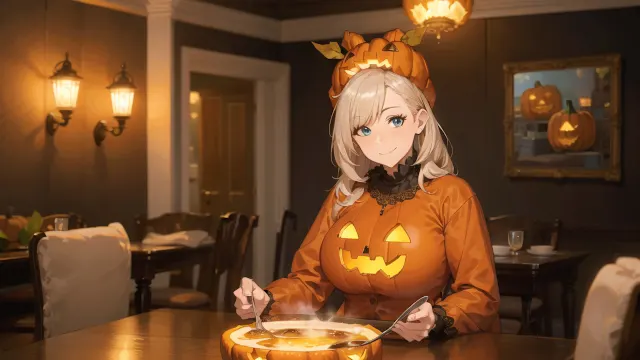 Anime Girls: Puffy Pumpkin screenshot 1