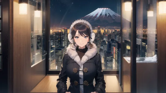 Anime Girls: Tokyo Christmas screenshot 3