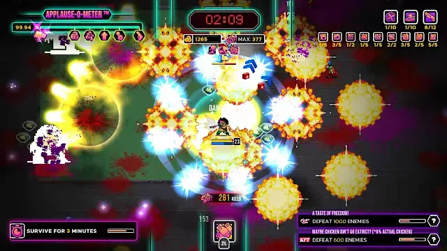 Nuclear Gladiators 3000 screenshot 1