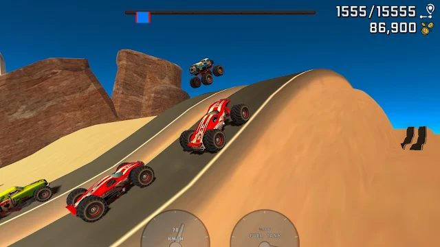 Monster Ramp Racing screenshot 4