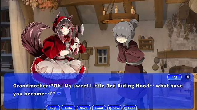 The Wolf and the Blood Moon／オオカミと赤い満月 screenshot 3