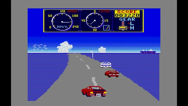 EGGCONSOLE Mad Rider MSX2 screenshot 3