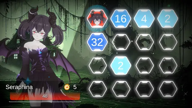 Battle Puzzle 2048 - Maidens of Steel screenshot 4