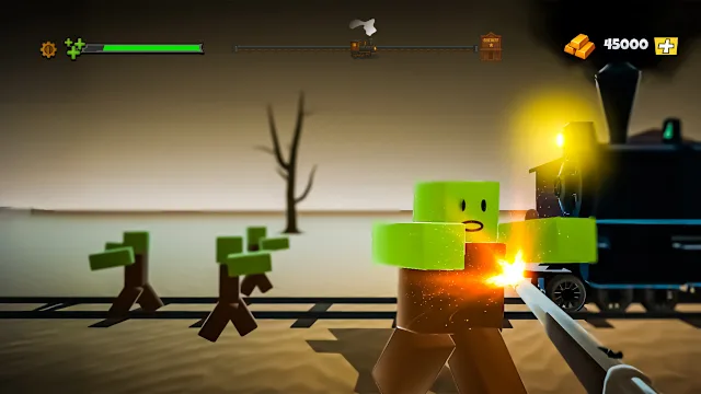 Rails of Dead: Zombie Survival Simulator screenshot 2