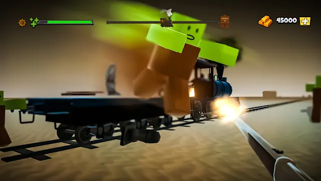 Rails of Dead: Zombie Survival Simulator screenshot 0