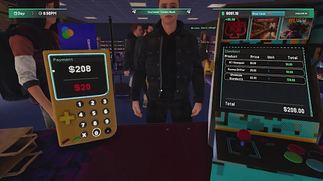 Retro Geek Shop Simulator screenshot 3