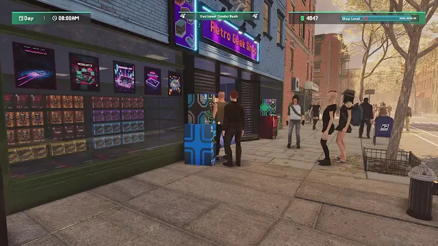 Retro Geek Shop Simulator screenshot 1