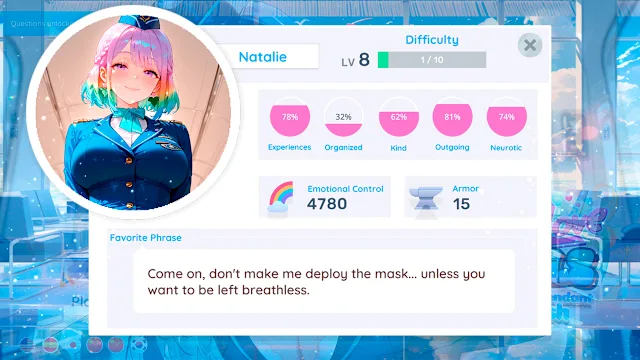 Sky Love Girls: Flight Attendant Crush screenshot 5