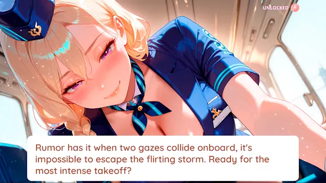 Sky Love Girls: Flight Attendant Crush screenshot 0