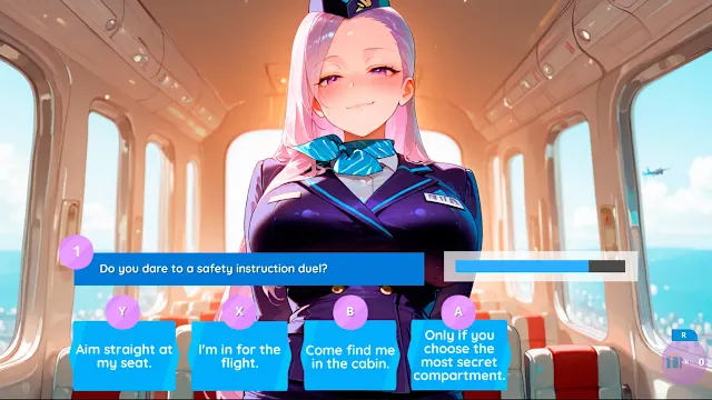 Sky Love Girls: Flight Attendant Crush screenshot 1