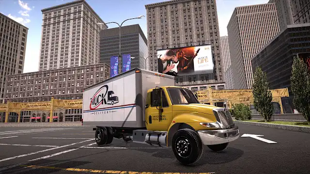 Truck Simulator 2025: City Work Delivery screenshot 0
