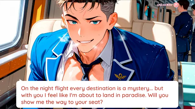 Sky Love Boys: Flight Attendant Crush screenshot 0