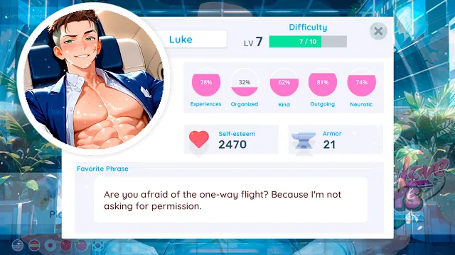 Sky Love Boys: Flight Attendant Crush screenshot 5