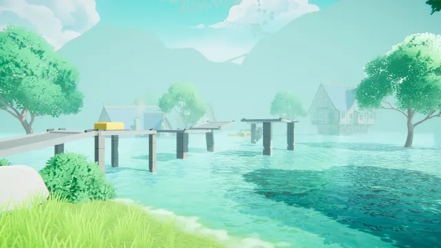 Flood Parkour Obby screenshot 0