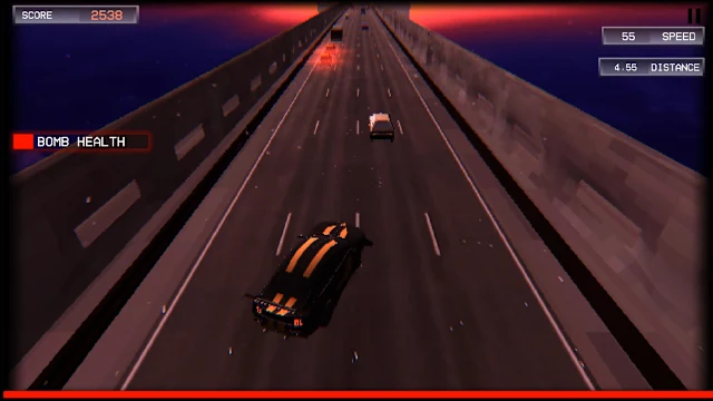 Drift Highway: Retro Console Edition screenshot 3