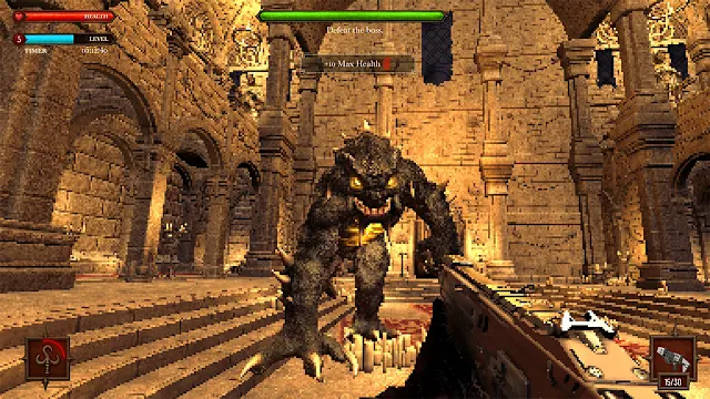 HELL BLOOD: INFERNO RETRO SHOOTER screenshot 1