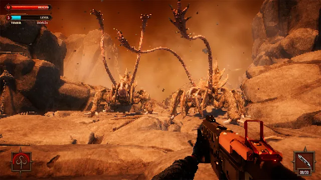 HELL BLOOD: INFERNO RETRO SHOOTER screenshot 2